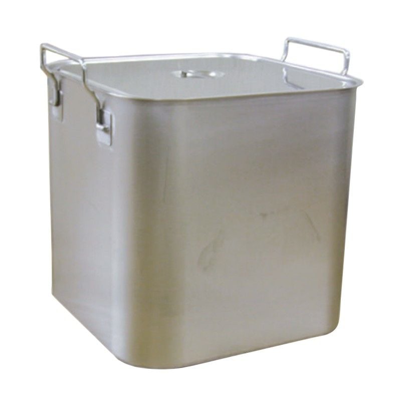 HACCP】18-8 深型角キッチンポット 目盛・手付 27.0L SH-4230D