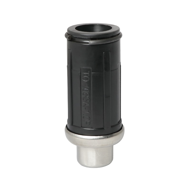 丸パイプ用樹脂アジャスト脚 Φ38×板厚1.0mm用 最短28mm 最長70mm TO-108SA-10P