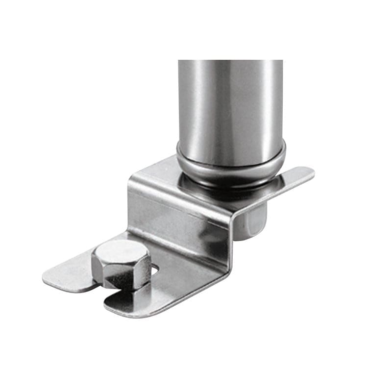 18-8 パイプ用アジャスト脚固定金具 TO-480No.1-CS | 業務用厨房部品