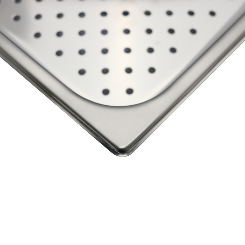 18-8 スーパーデラックスパン穴明き 2/3サイズ 深さ100mm SH-1874SWP