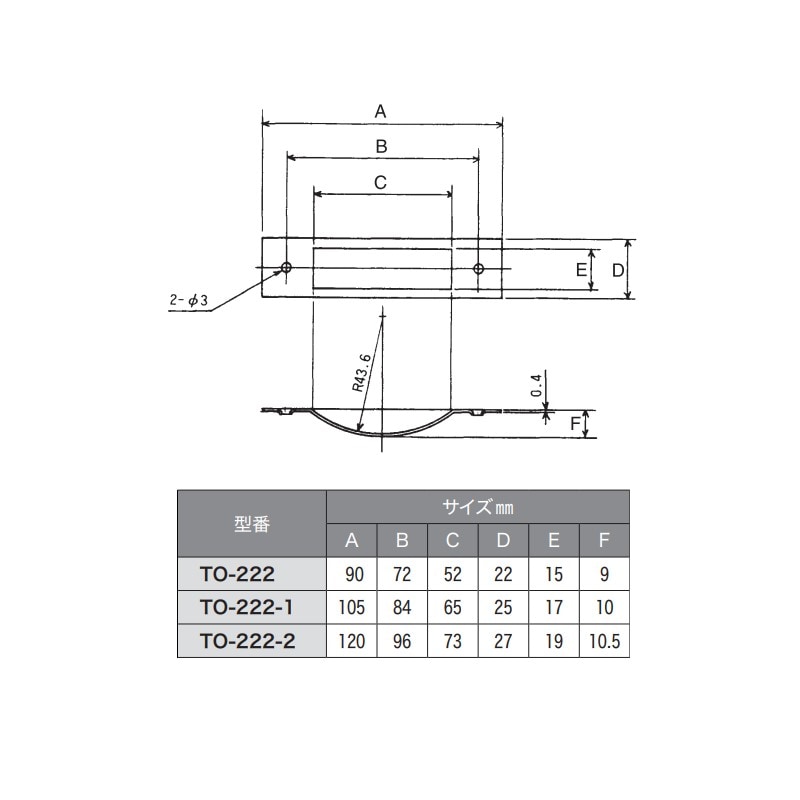 りょか　 ステンレス 舟型引手 小 TO-222 | 業務用厨房部品,内装部品