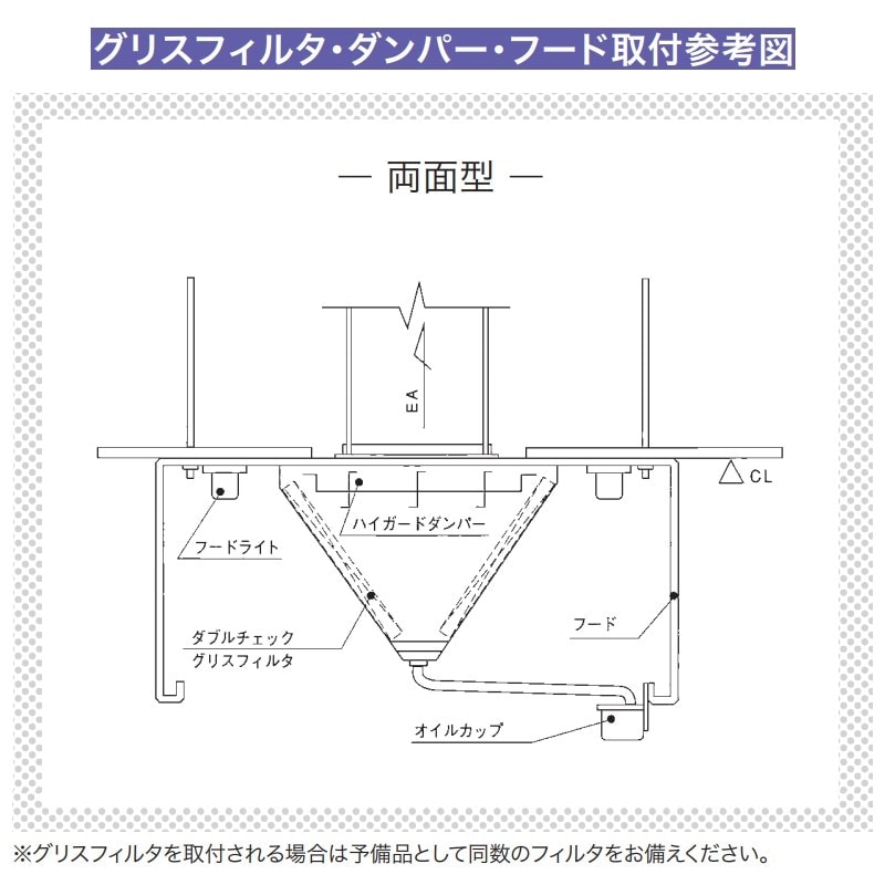 個人宅配送不可】【取寄品】クラコ グリスフィルター ダブルチェック