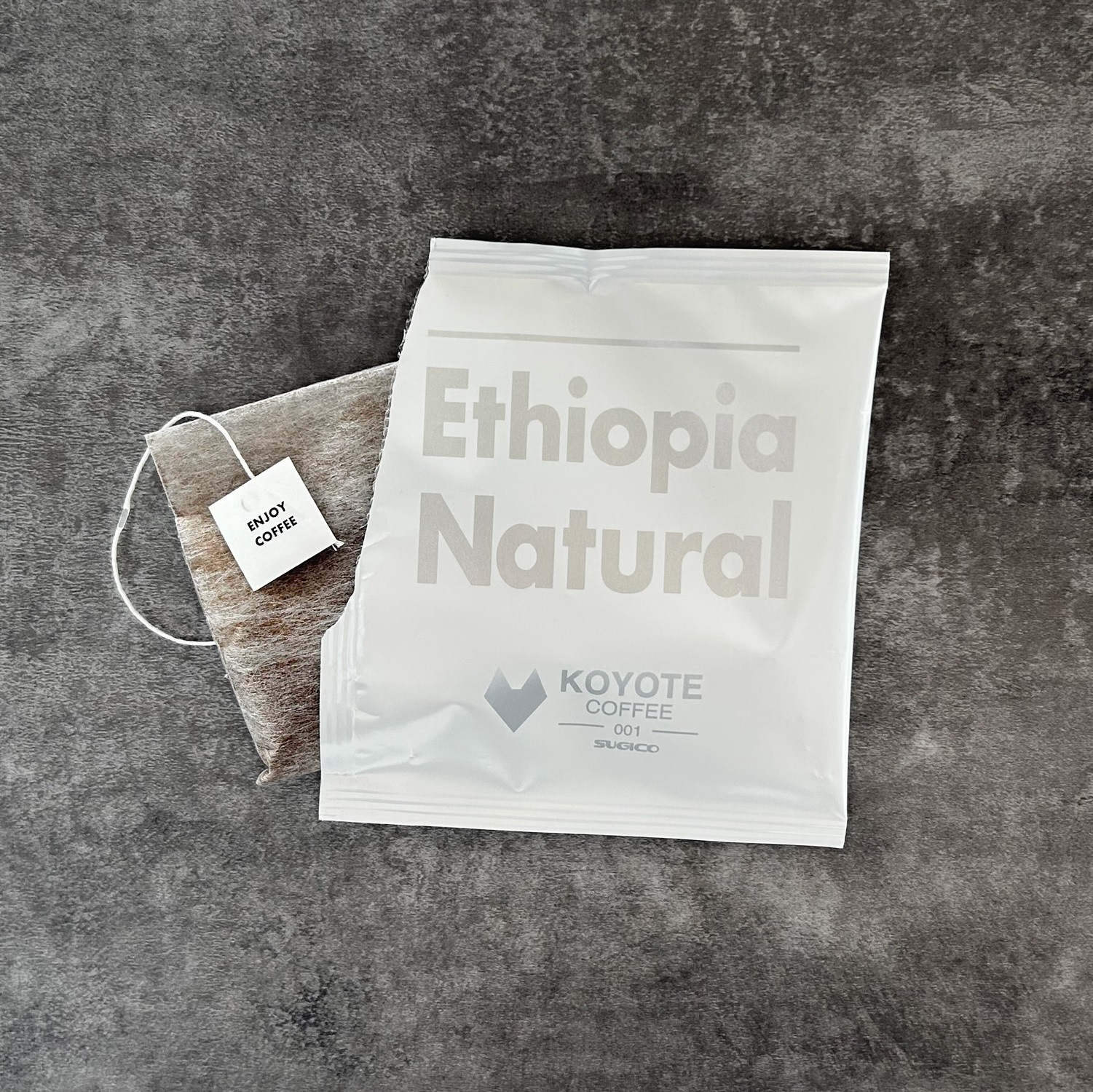 【メール便】KOYOTE ティーバッグコーヒー エチオピア ナチュラル No.001