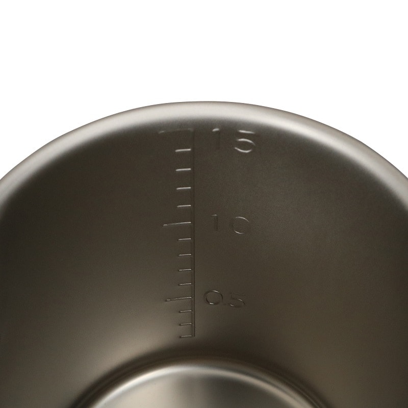 チタン 計量カップ(ビーカー) 口付 約1.5L TN-636H | SUGICO ORIGINAL