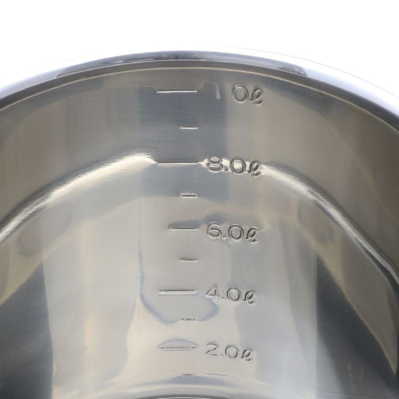 18-8 深型キッチンポット 目盛・手付 11.0L SH-4624 | SUGICO ORIGINAL