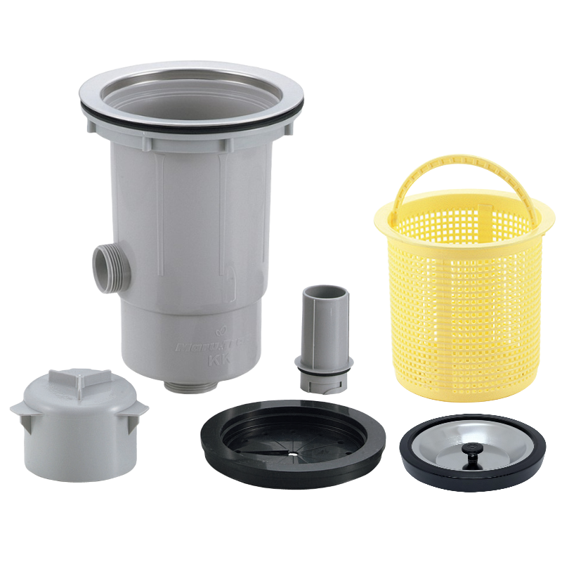 深型排水トラップ G1-1/2ネジ 樹脂カゴ TO-195WP | キッチン用排水部品