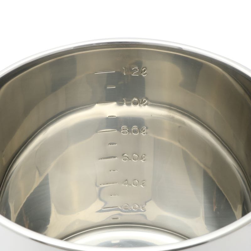 18-8 深型キッチンポット 目盛・手付 13.0L SH-4626 | SUGICO ORIGINAL