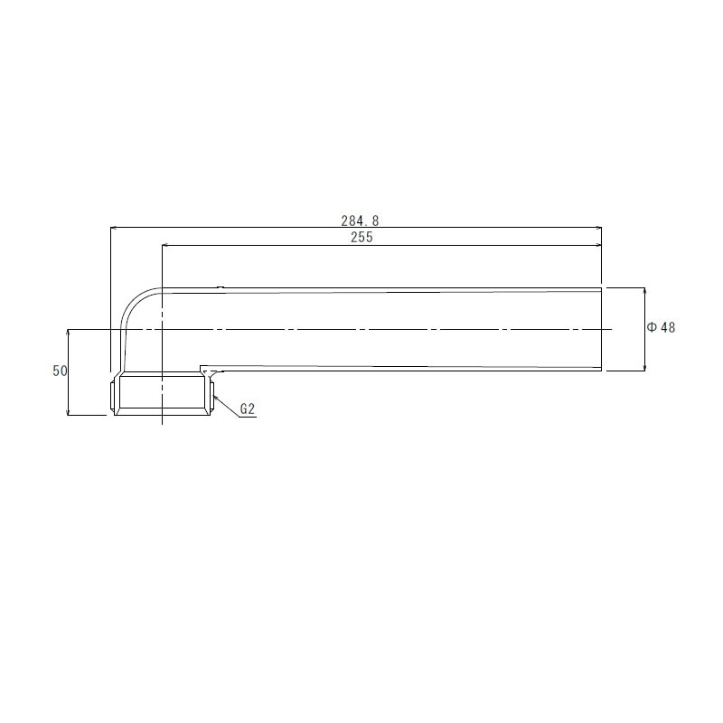 d411119胴突3本継3.2/3.25SIC15替穂  津軽研出袋白 d411119胴突3本継3.2/3.25SIC15替穂 津軽研出袋白