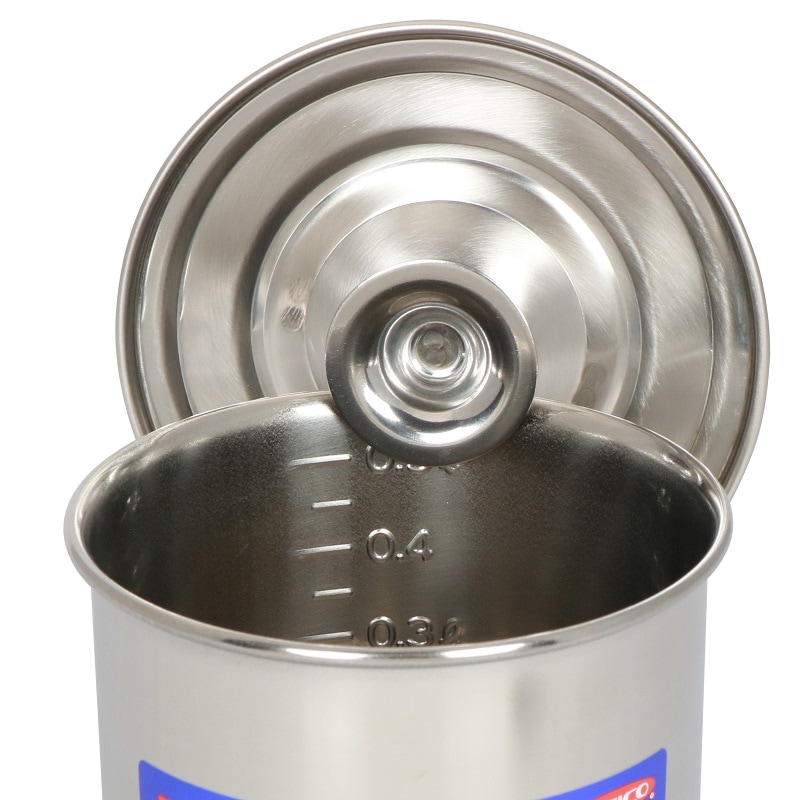 [蓋のみ] 18-8 深型キッチンポット 目盛･手付 21.0L SH-4630用