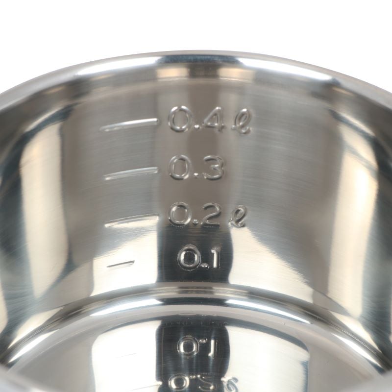18-8 浅型キッチンポット 0.5L SH-4610S | SUGICO ORIGINAL,調理器具