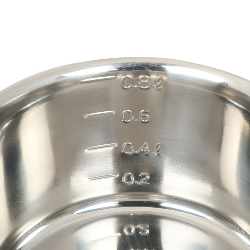 18-8 浅型キッチンポット 0.9L SH-4612S | SUGICO ORIGINAL,調理器具