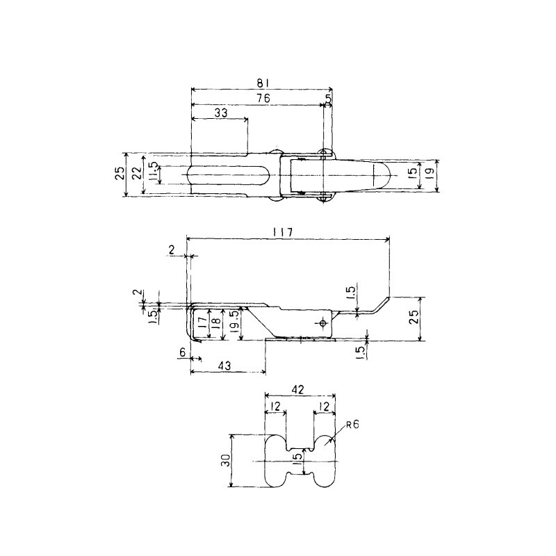 ステンレス クランプ 大 TO-225L | 業務用厨房部品,機構部品