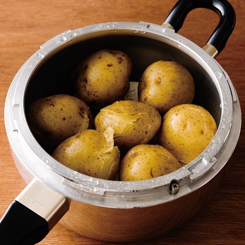 新品未使用品、ヘイワ鋳物屋圧力鍋 PC-45 取寄品】【ヘイワ圧力鍋PCシリーズ】アルミ片手圧力鍋 PC-45A