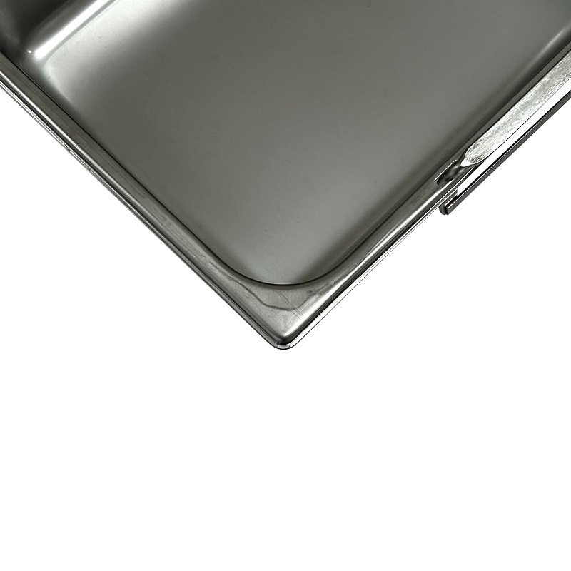 18-8 可動取手付スーパーデラックスパン 1/2サイズ 深さ100mm SH