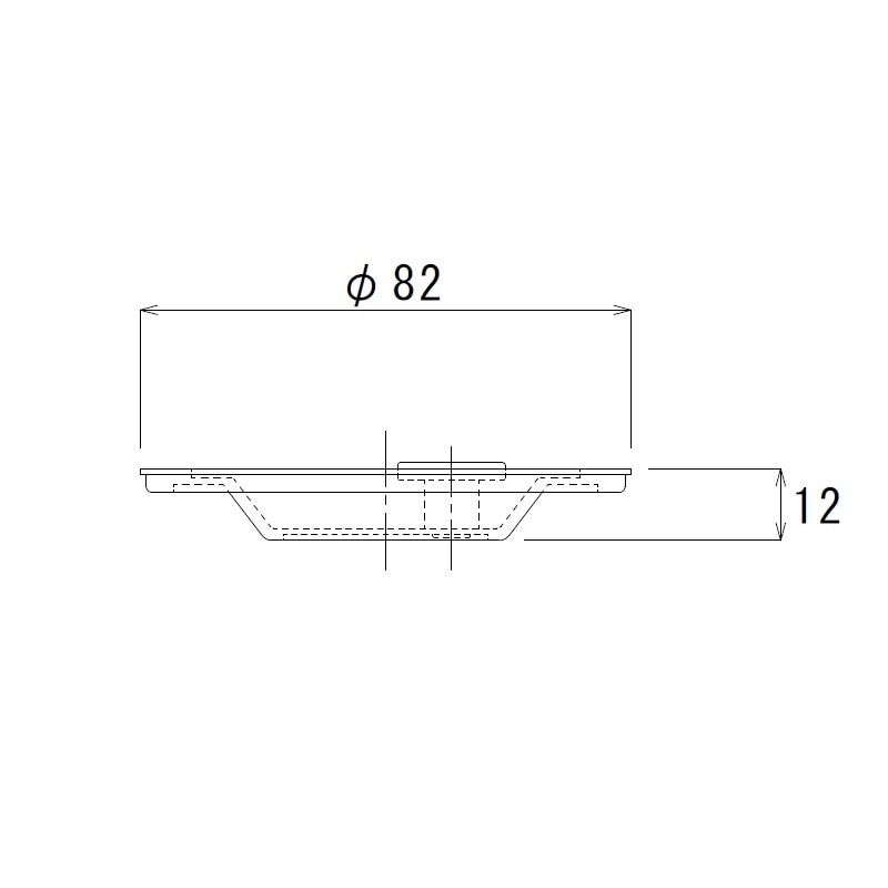 メール便】トラップフタ C蓋 TO-196C-C(S) | キッチン用排水部品