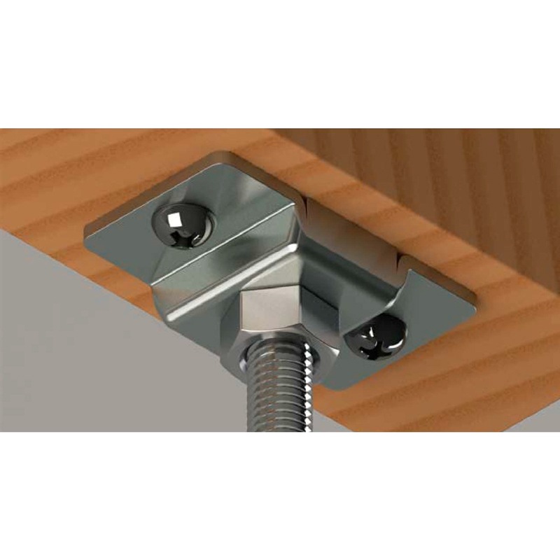 アジャスターボルト用受座 ネジM8×P1.25 TO-485-8 | 業務用厨房部品