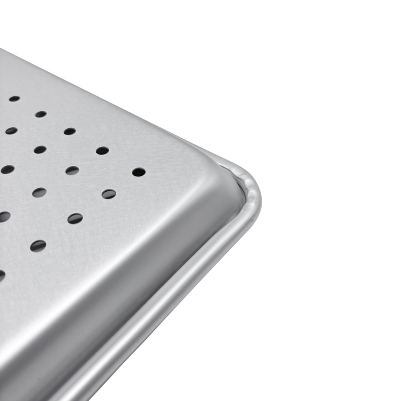 アルミ穴明シートパン 小(ハーフサイズ) 453×329×H27mm