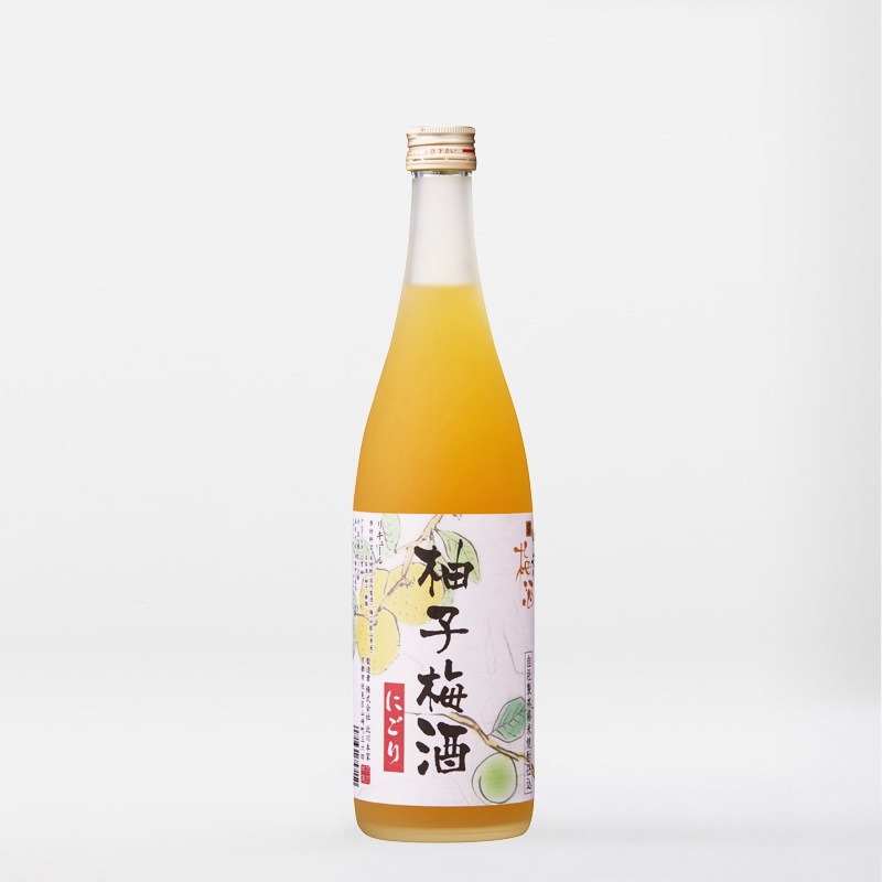 はんなり京梅酒 にごり柚子梅酒（にごりゆずうめしゅ）720ml