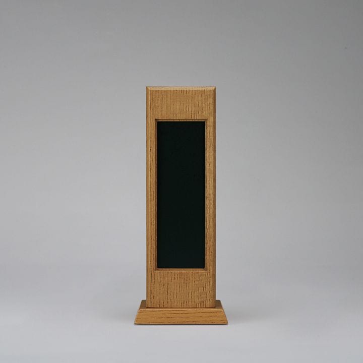 小祠位牌　回出　黄明色　大/小