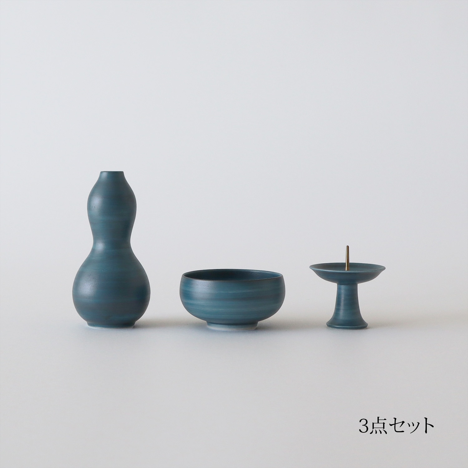 磁今 回 刷毛呉須 花立