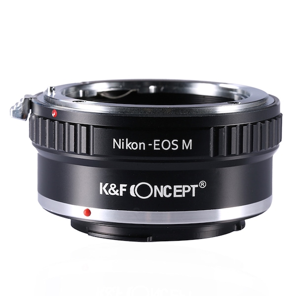 NFG-EFM レイクォール マウントアダプター ニコン絞り付  EOS M NFG-EFM レイクォール マウントアダプター ニコン絞り付 EOS M