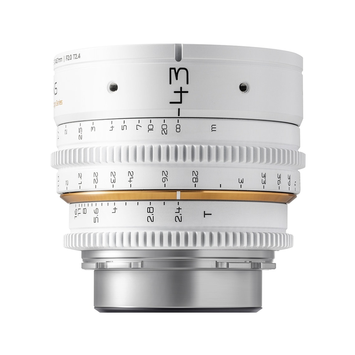 毒鏡 DULENS APO MiniPrime 43mm T2.4 シネマレンズ（ホワイト