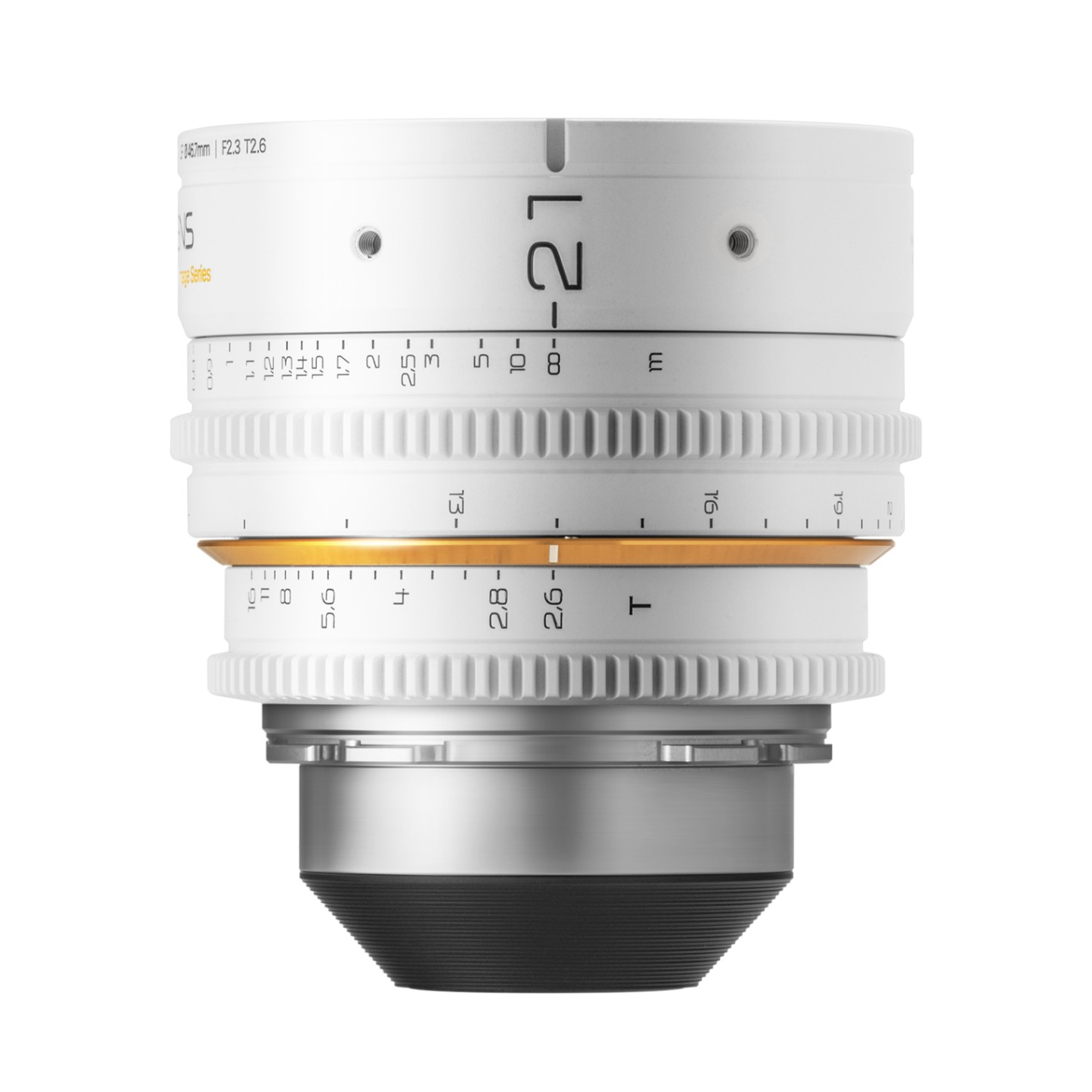 毒鏡 DULENS APO MiniPrime 21mm T2.6 シネマレンズ (ホワイト) | 焦点
