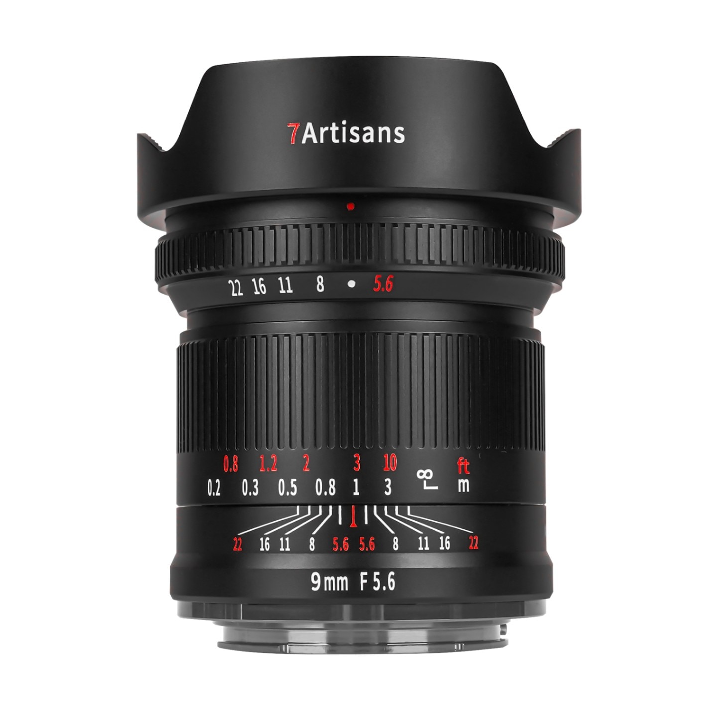 7Artisans 9mm F5.6 単焦点レンズ RF マウントフルサイズ対応 七工匠 7Artisans 9mm F5.6 ASPH + リアフィルター セット