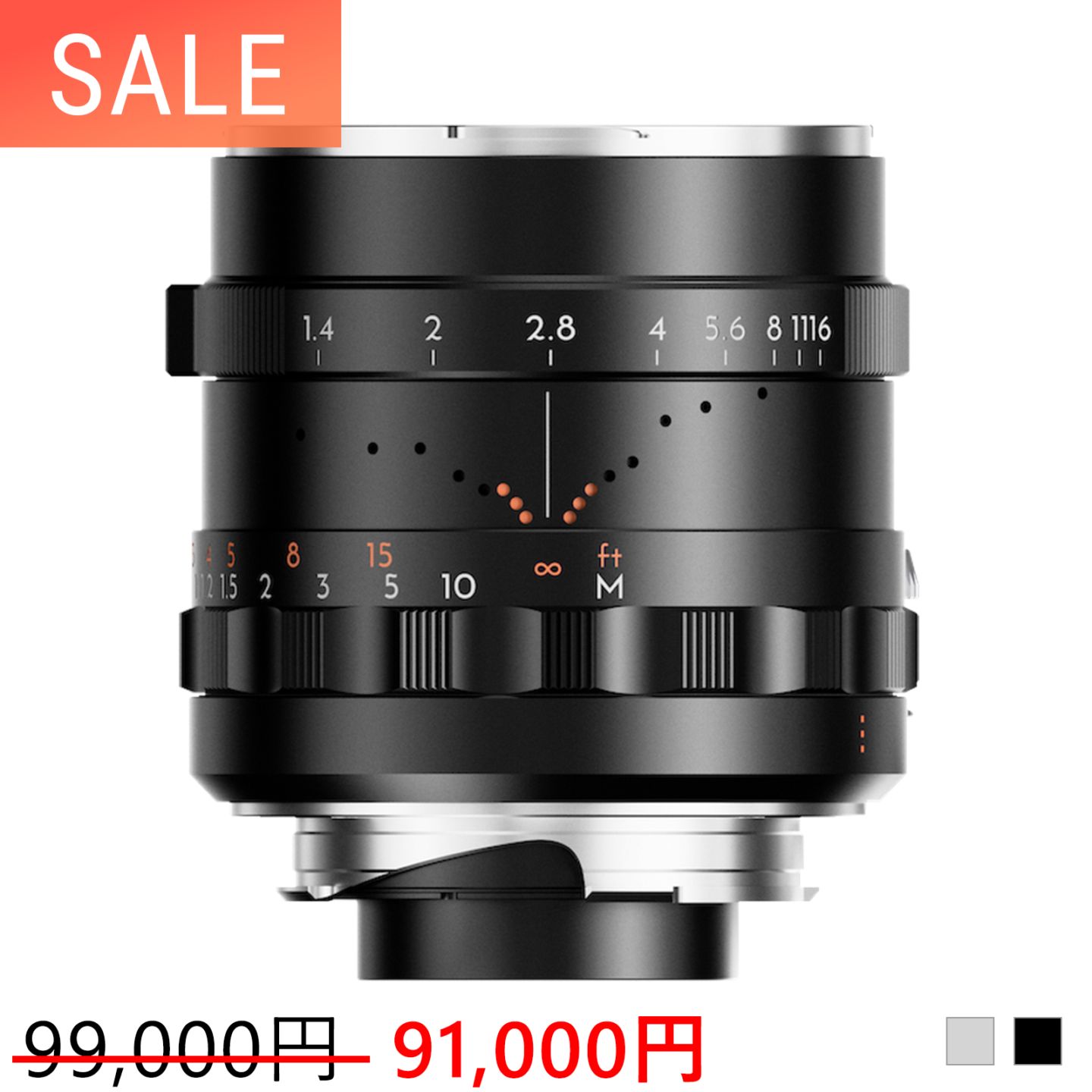 Winter Sale」Thypoch Simera 28mm f/1.4 ASPH. ライカMマウント