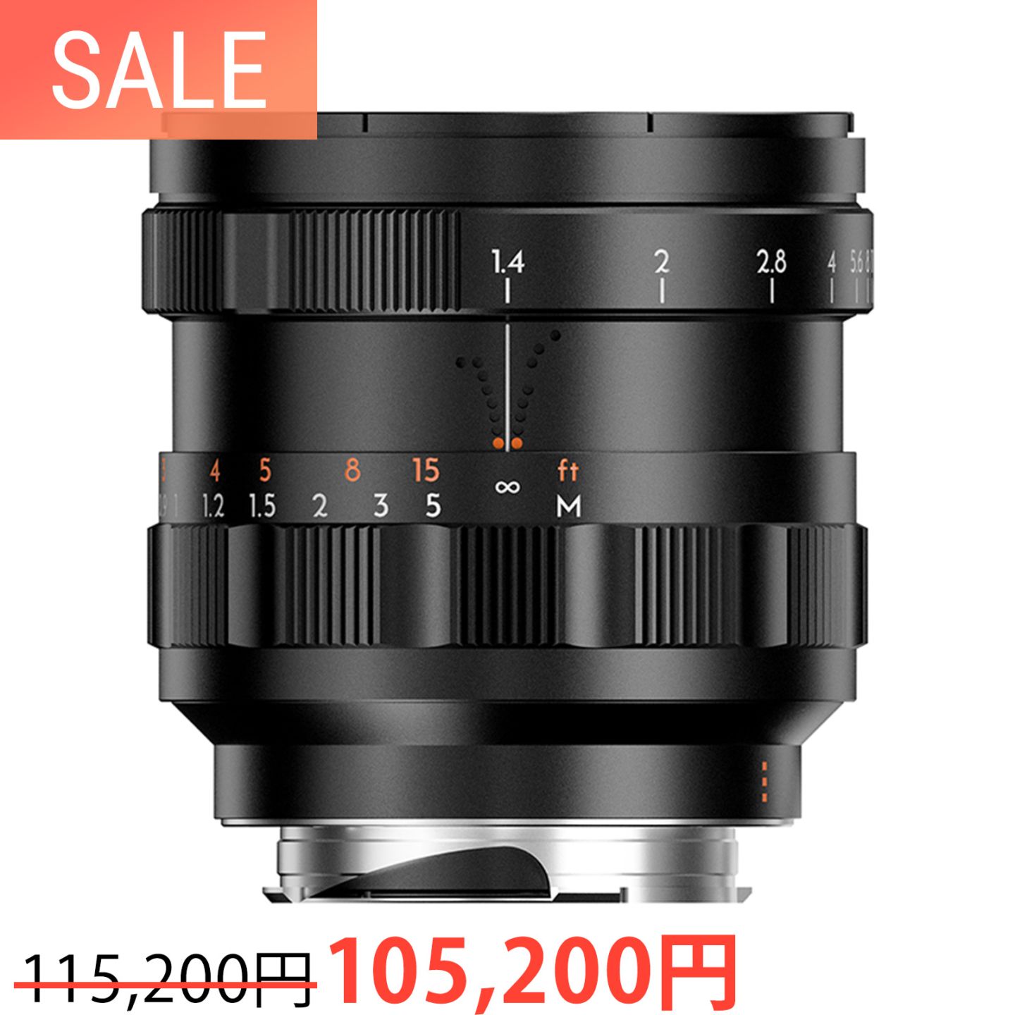 SUMMER SALE」Thypoch Simera 75mm f/1.4 ASPH. ライカMマウント