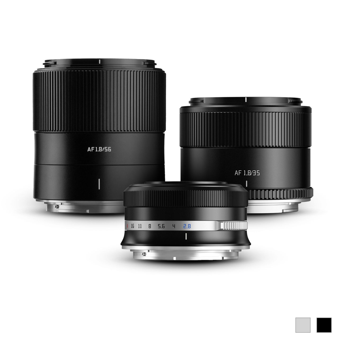 銘匠光学 TTartisan「ニコンZ」APS-C AF レンズ 3本セット（27mm f/2.8