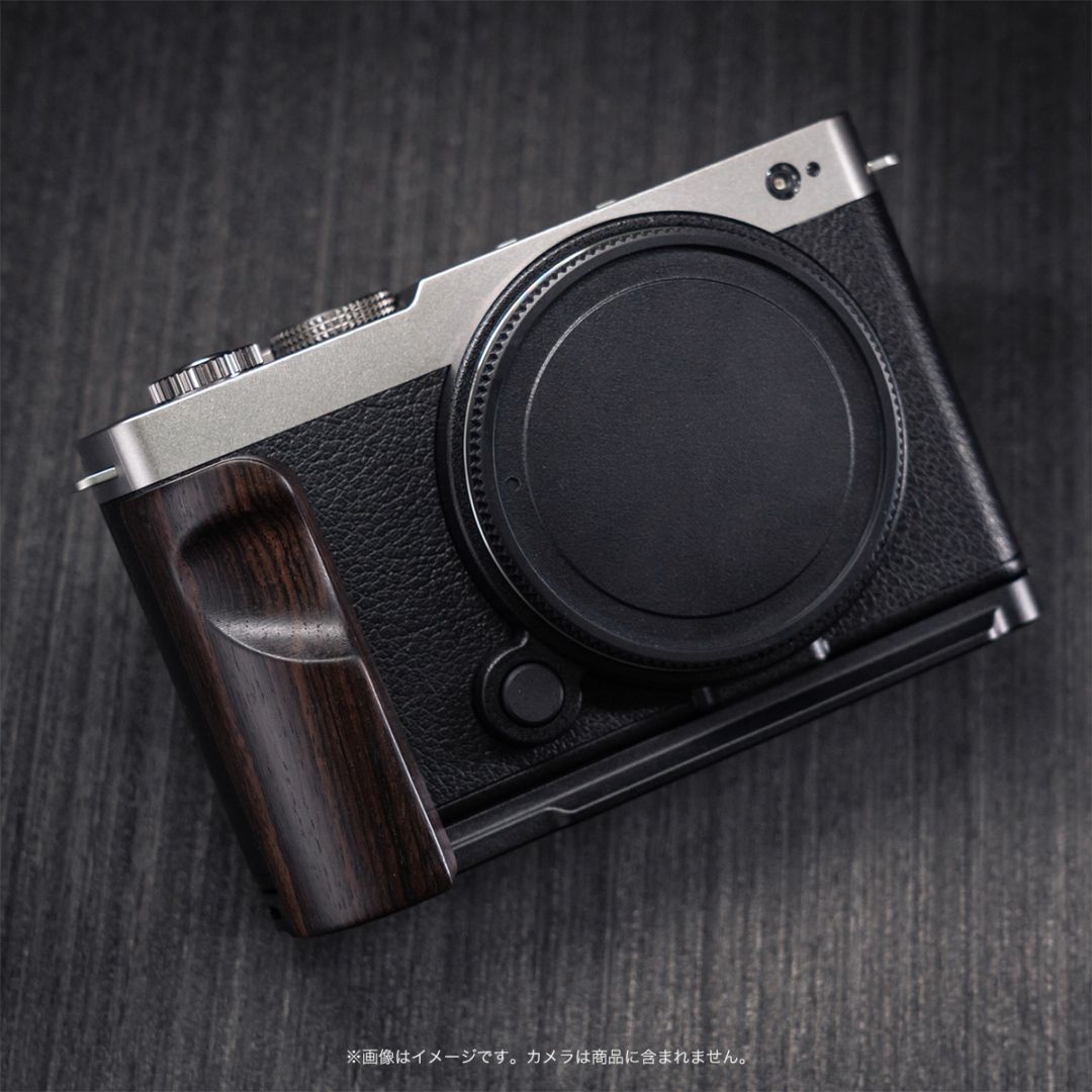 YUWOOD ウッドグリップ 一体型ベースプレート Panasonic LUMIX S9 専用