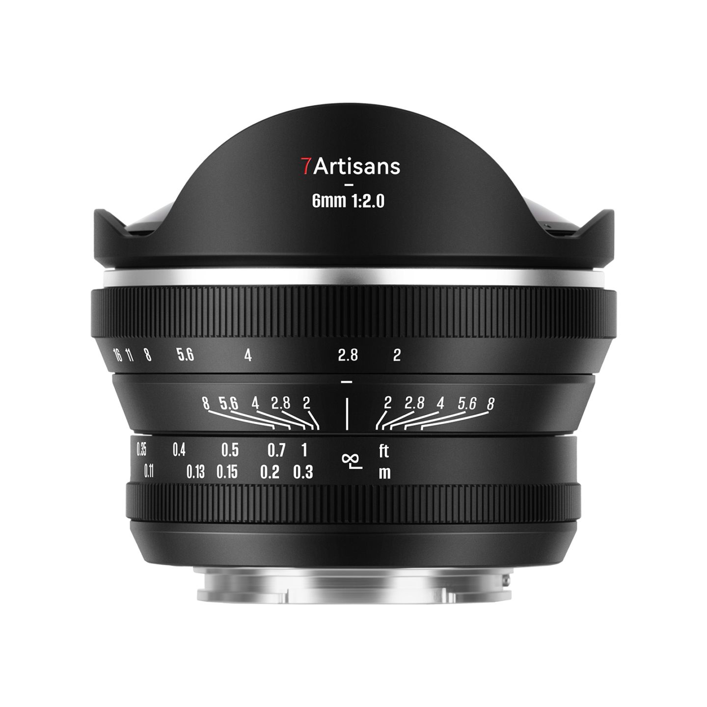 七工匠 7Artisans 6mm F2 FISH-EYE II ED APS-C「E/Z/RF/X/M43マウント
