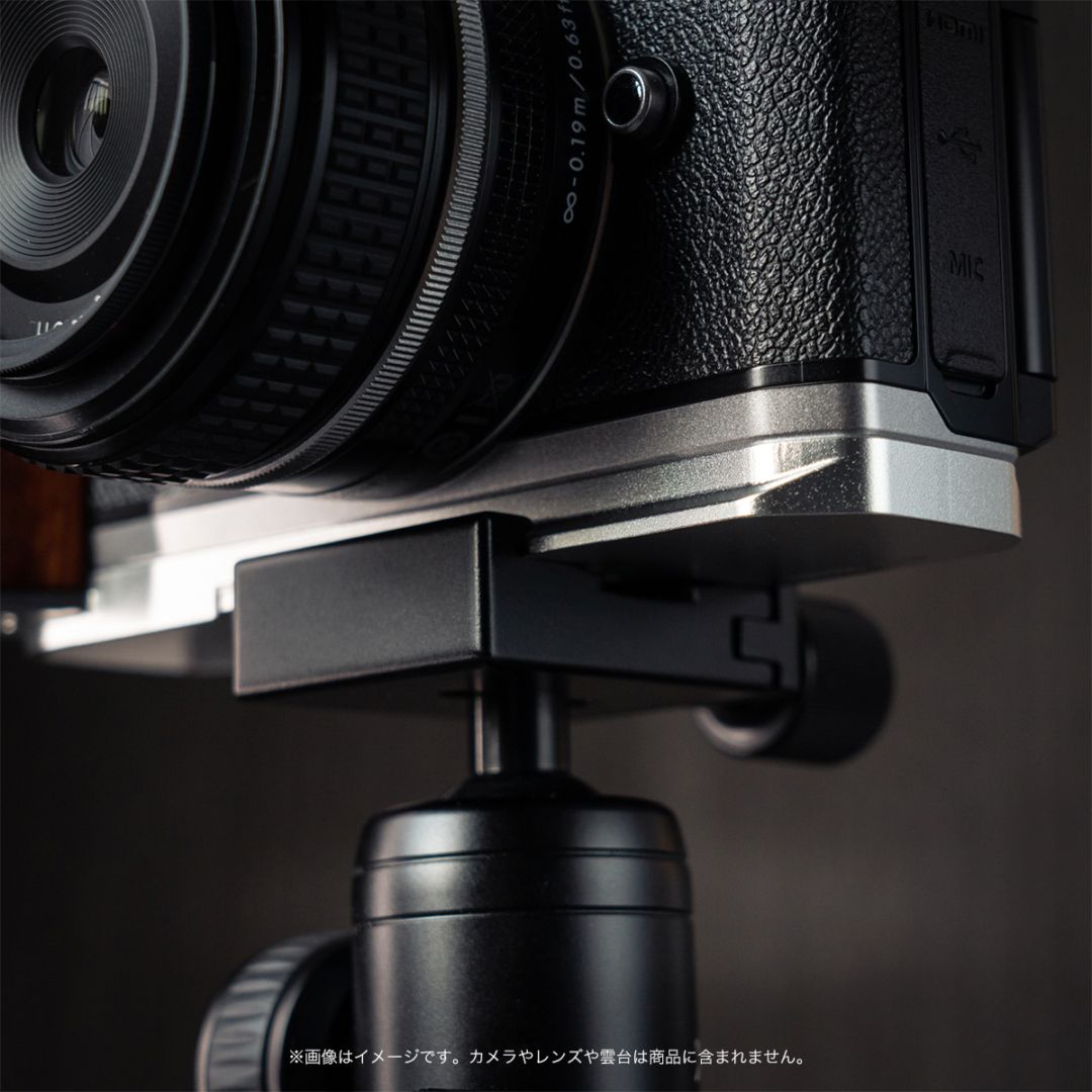 YUWOOD ウッドグリップ 一体型ベースプレート NIKON Z fc 専用 | 焦点