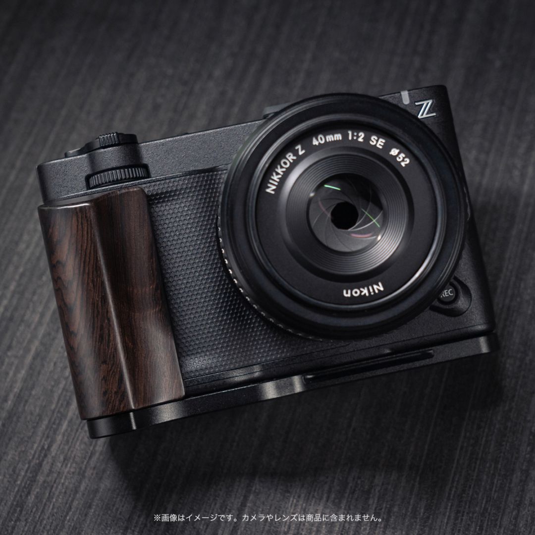 YUWOOD ウッドグリップ 一体型ベースプレート NIKON Z R 専用 | 焦点