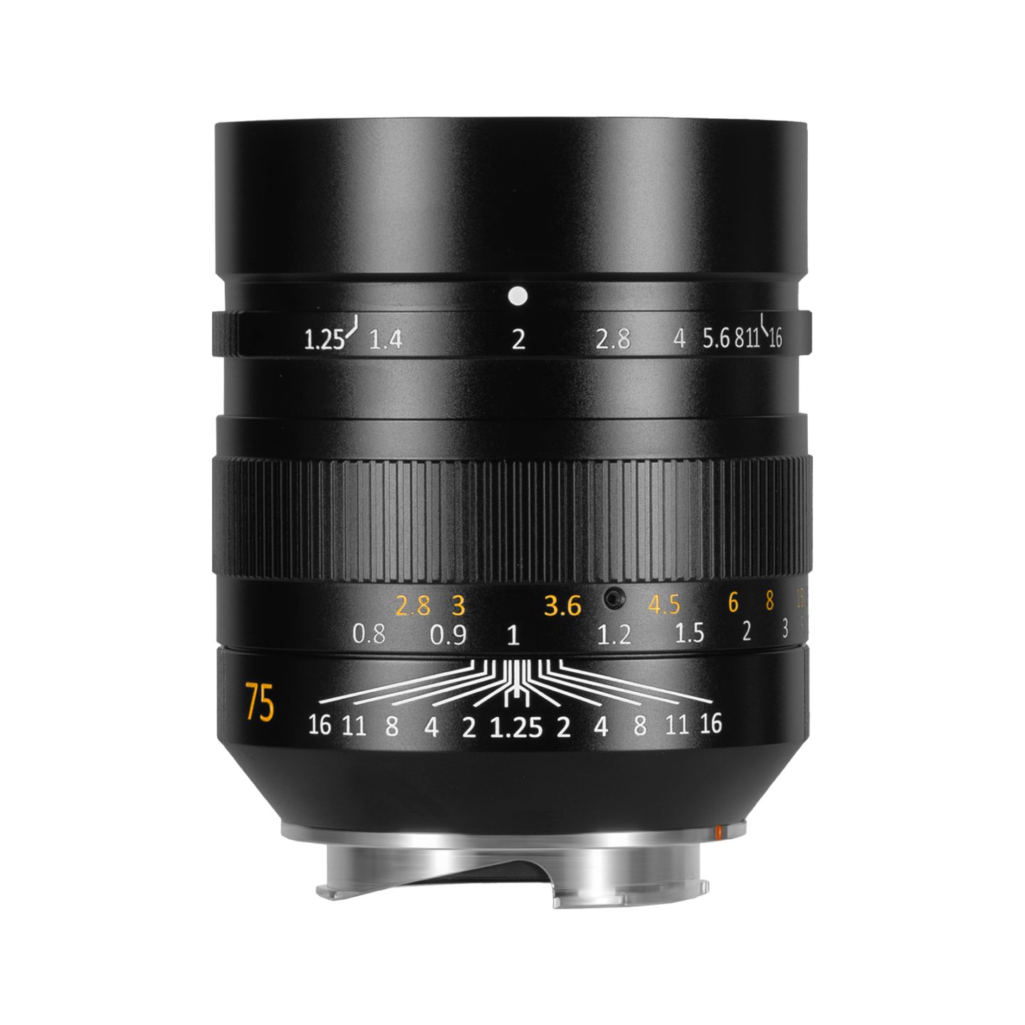 七工匠 7Artisans 75mm F1.25 II「ライカM」フルサイズ 大口径 単焦点