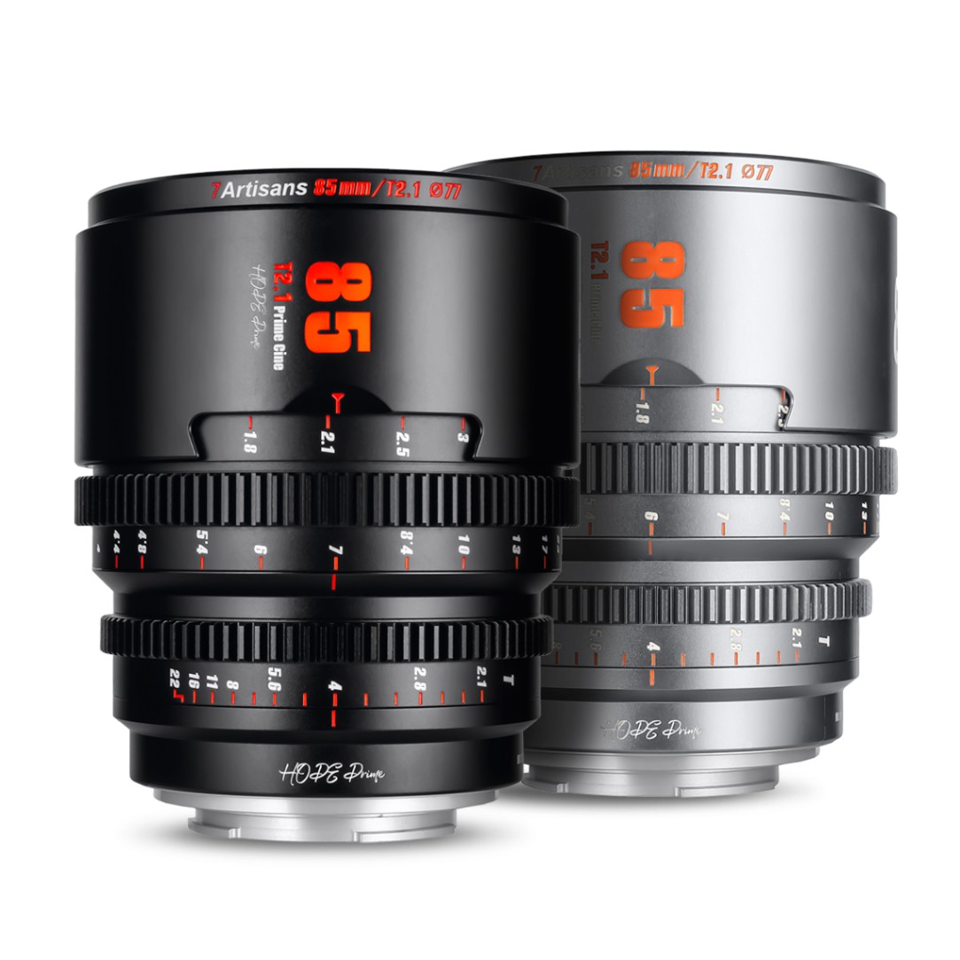決算セール20％OFF】七工匠 7Artisans HOPE Prime 85mm T2.1 Super35mm