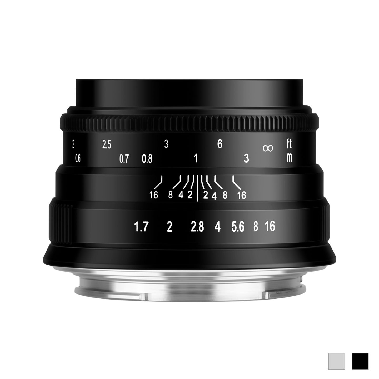 Brightin Star 35mm F1.7 APS-C「E/Z/X/M43マウント」大口径 標準単