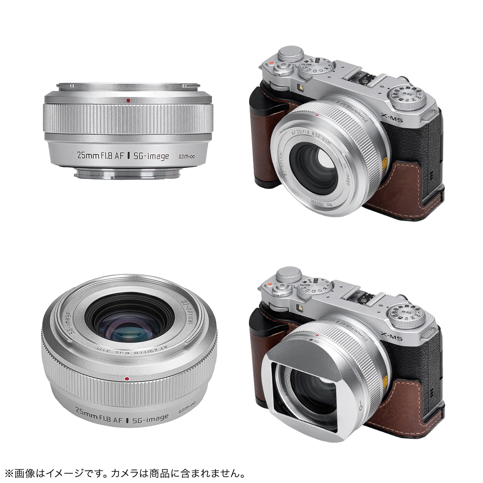 SG-image AF 25mm F1.8 Silver Limited ����¹��ѥ�󥺡��ٻΥե����X�ޥ���ȡ�