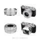 SG-image AF 25mm F1.8 APS-C Silver Limited�֥��ˡ�E/�˥���Z/�ٻΥե����X������¹��ѥ��