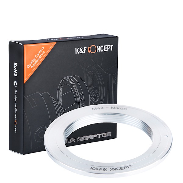 K&F Concept KF-42F-M (M42�ޥ���ȥ�� �� �˥���F�ޥ�����Ѵ��˶��ܻ������ѥޥ���ȥ����ץ���