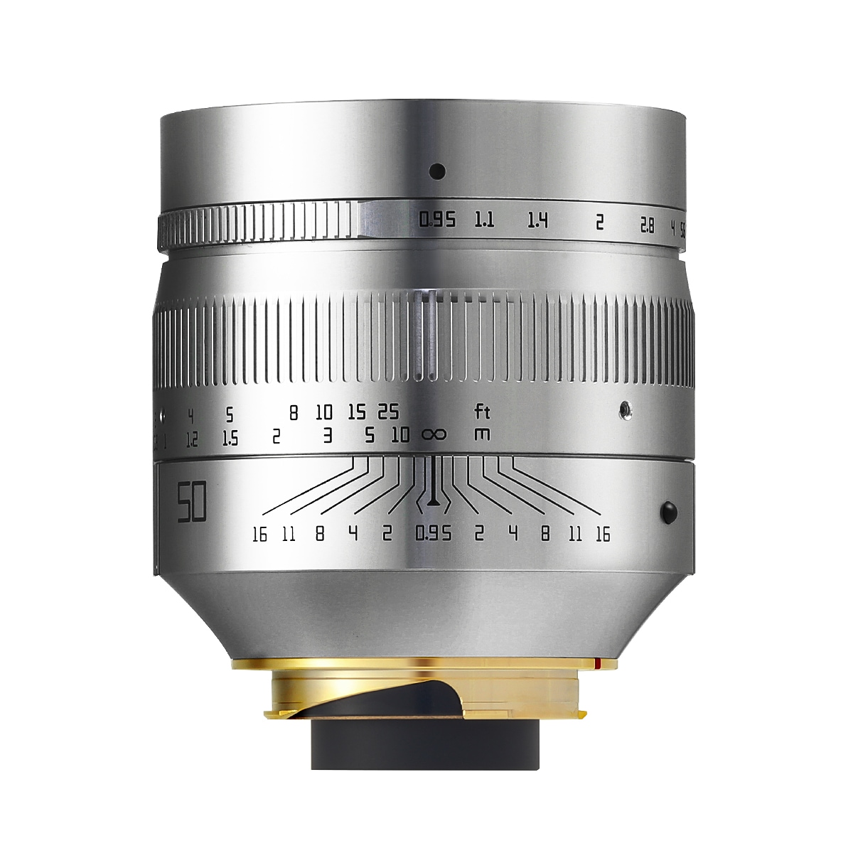 TTArtisan 50mm f/0.95 ASPH Stainless Silver Limited Edition