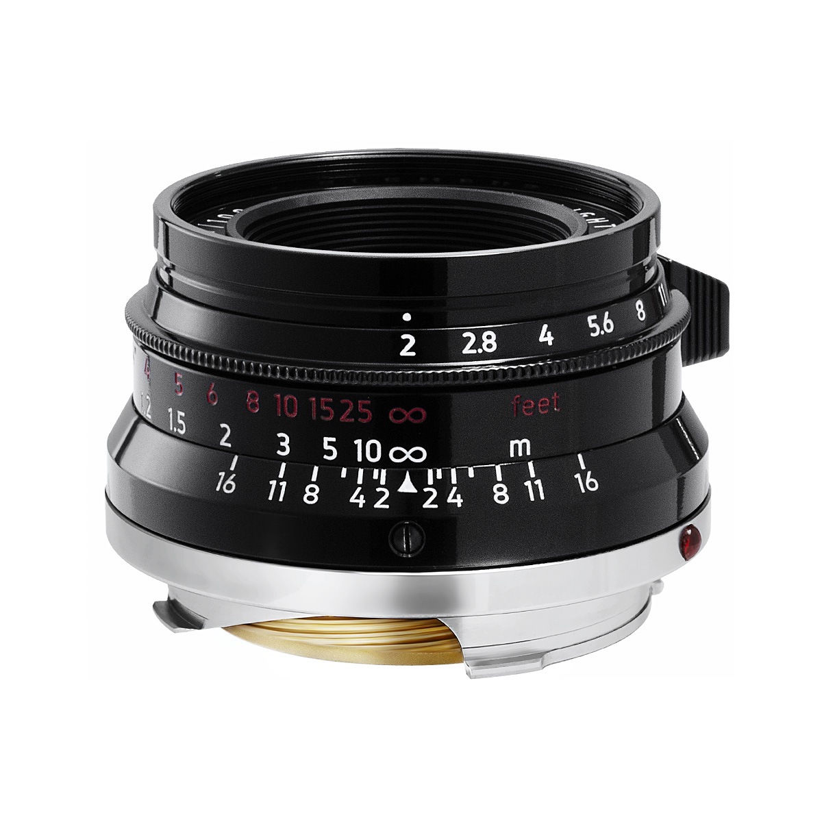 【限定色】LIGHT LENS LAB M 35mm f/2 ピアノブラックセット（UVフィルター付属）ライカMマウント 焦点工房オンラインストア