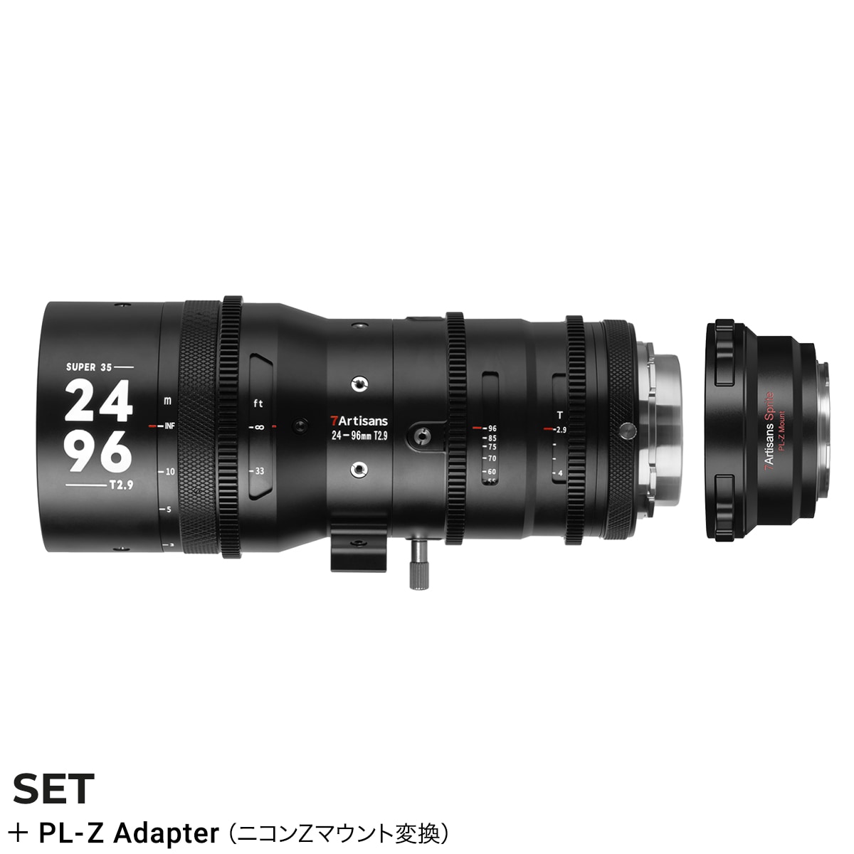  7Artisans Sprite 24-96mm T2.9 S35 ͥޥ PLޥ