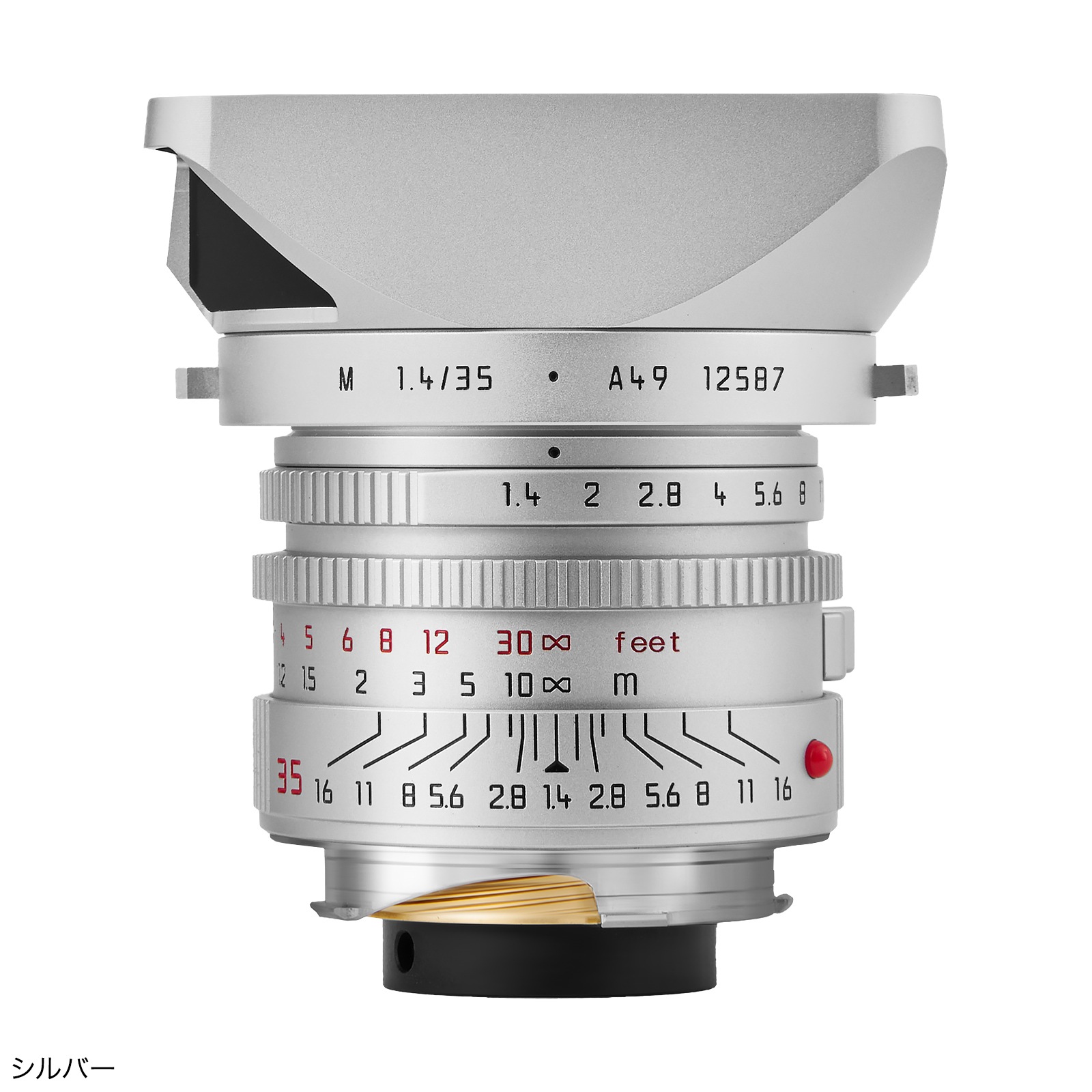 LIGHT LENS LAB M 35mm f/1.4 A.A. "11873" �� "��A.A." �֥�å�����ޥ���/����С�