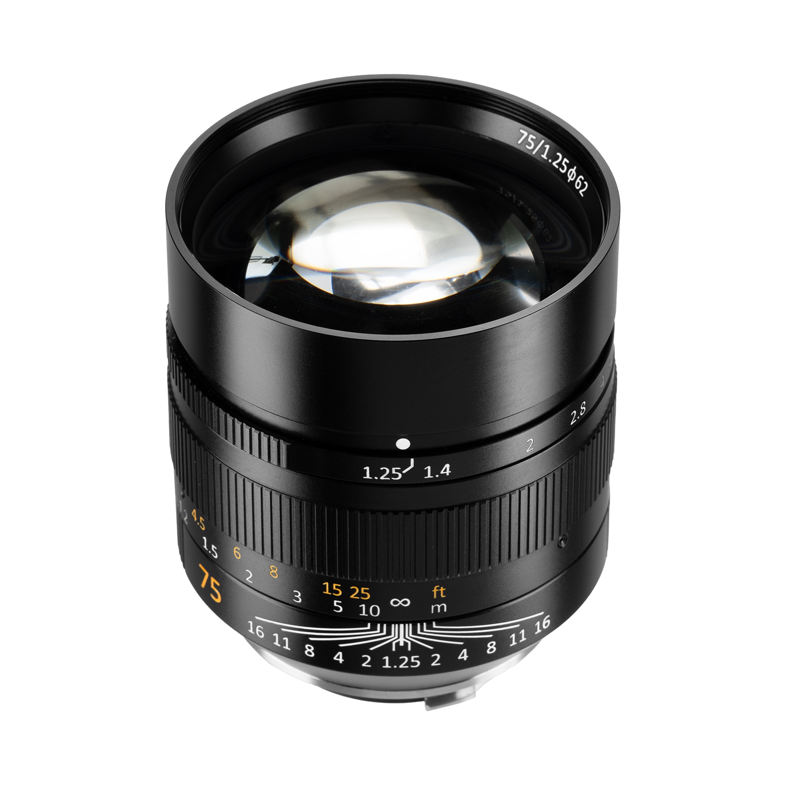 ������ 7Artisans 75mm F1.25 II�֥饤��M�ץե륵���� ����� ñ�������