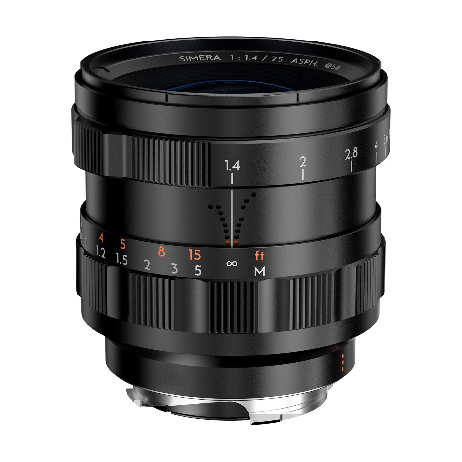 【Thypoch GLOBAL SALE】Thypoch Simera 75mm f/1.4 ASPH. ライカMマウント(ブラック / シルバー)
