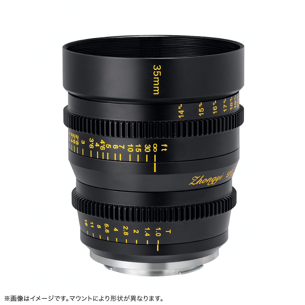 λ25  SPEEDMASTER CINEMA 35mm T1.0Super 35mm / APS-C