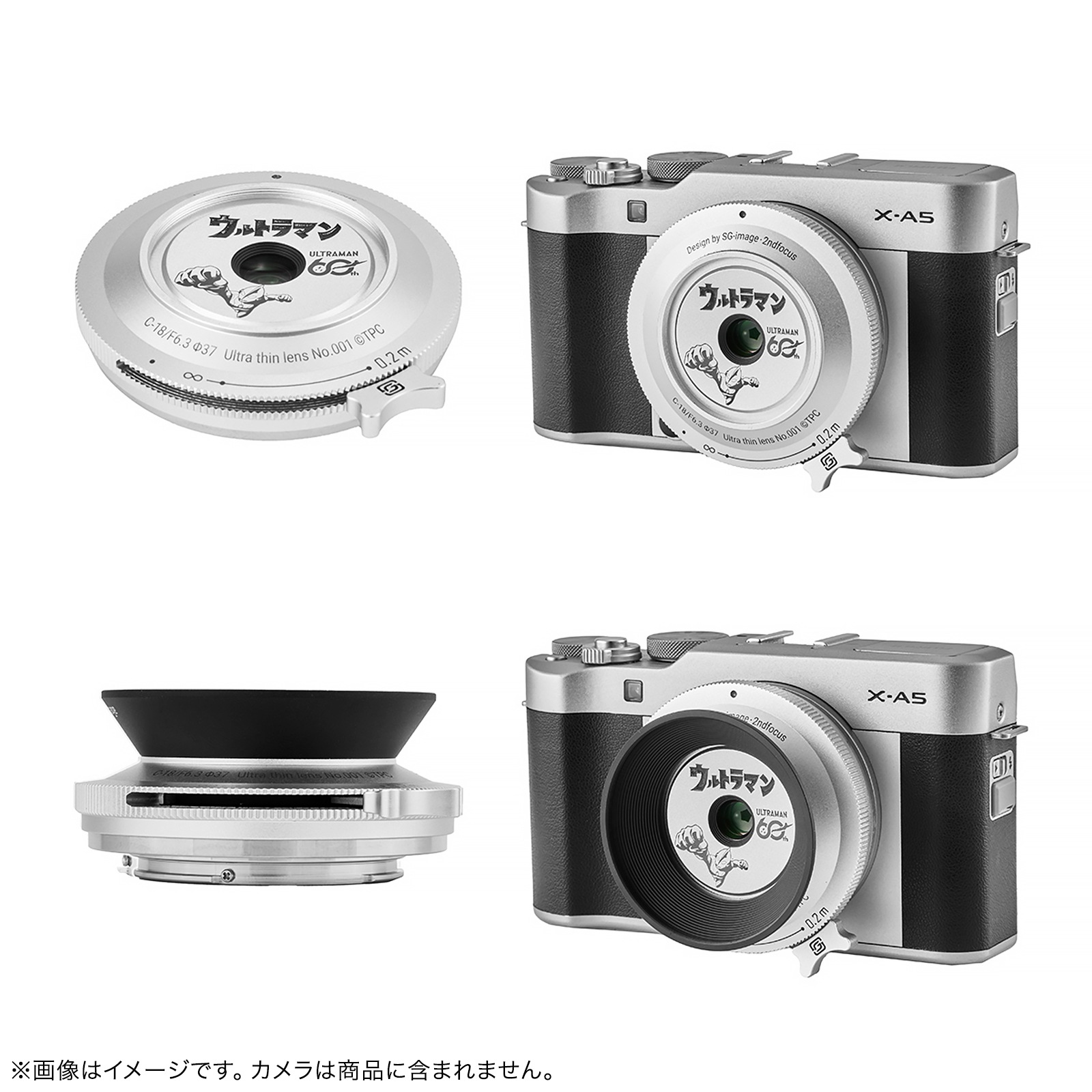 SG-image 18mm F6.3 60th ULTRAMAN-Limited Edition-��E/X/MFT �ޥ���ȡ�APS-C�� ����MF���