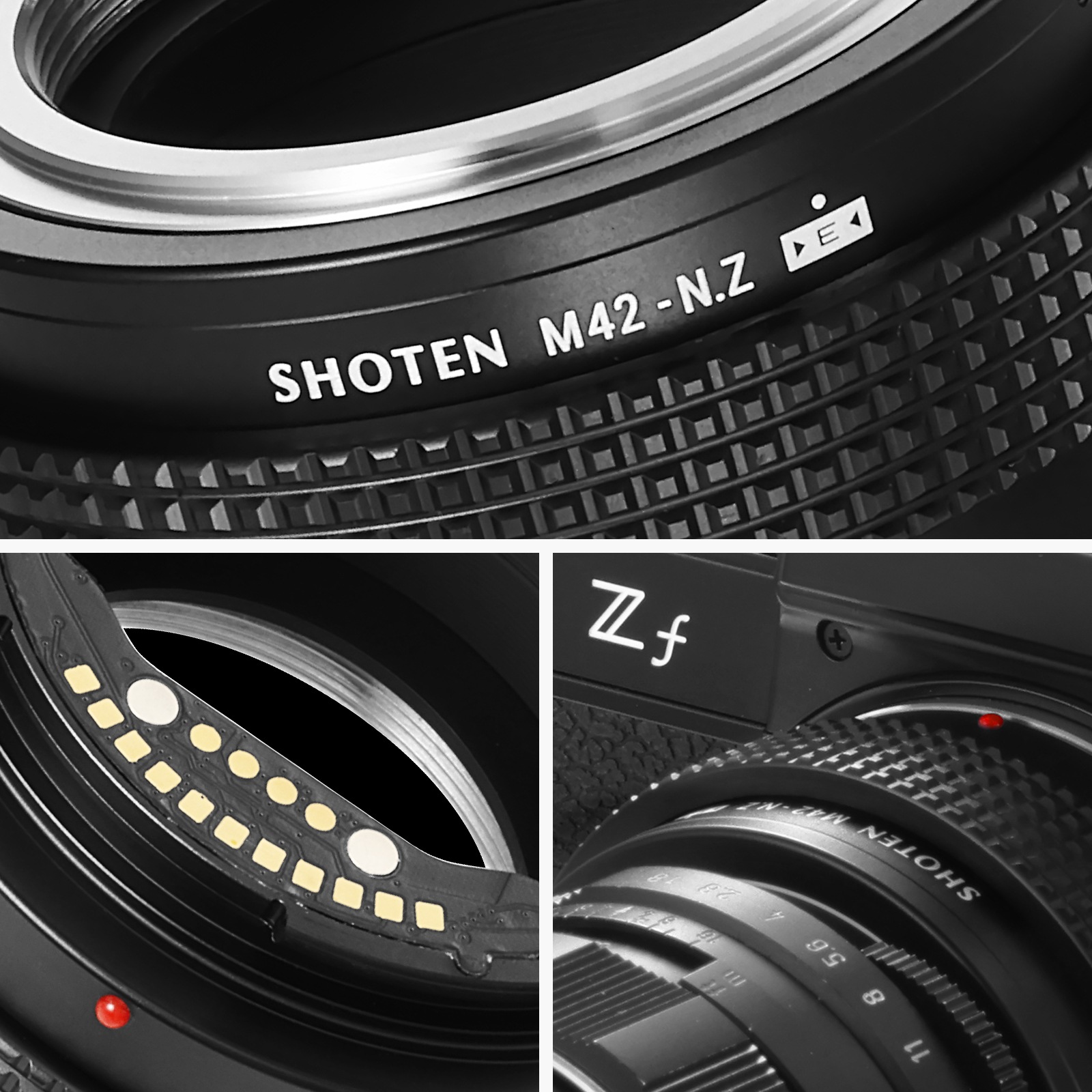 SHOTEN M42-NZ E��M42�ޥ���ȥ�� �� �˥���Z�ޥ�����Ѵ���EXIF/�ե��������������б� �ޥ���ȥ����ץ���